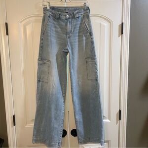 American Eagle cargo jeans